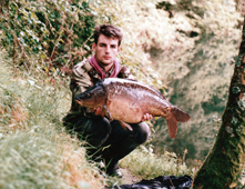 22lb 4oz, August 1988, Andrew van Koutrik with his first twenty from South Aller.