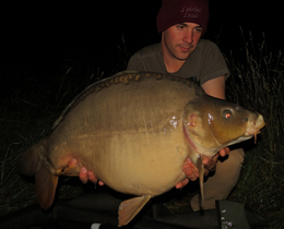 Richie’s middle rod roared off and he landed this upper-20 to end Ben and Richie’s first trip to France.
